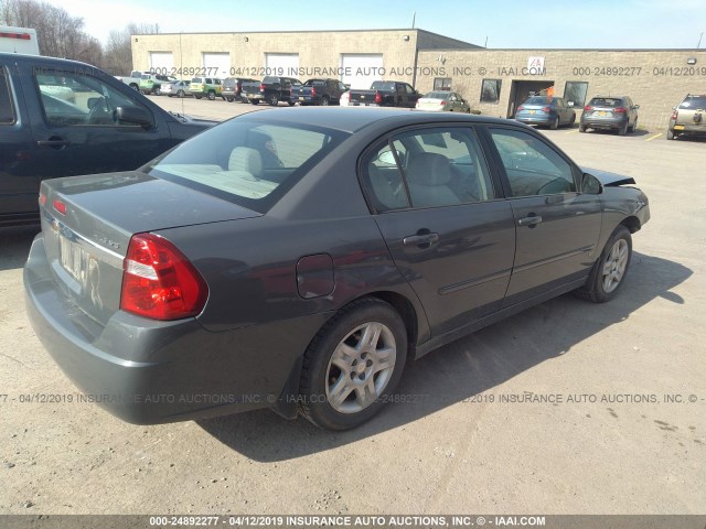 1G1ZT58N68F108894 - 2008 CHEVROLET MALIBU LT/CLASSIC GRAY photo 4