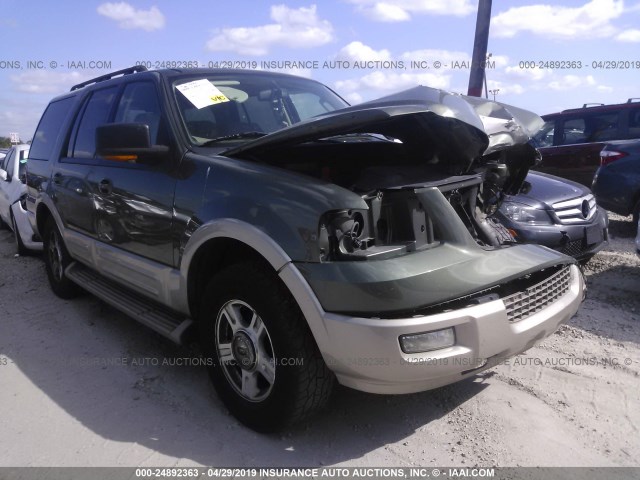 1FMPU17575LA60112 - 2005 FORD EXPEDITION EDDIE BAUER GRAY photo 1