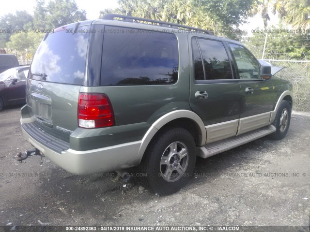 1FMPU17575LA60112 - 2005 FORD EXPEDITION EDDIE BAUER GRAY photo 4