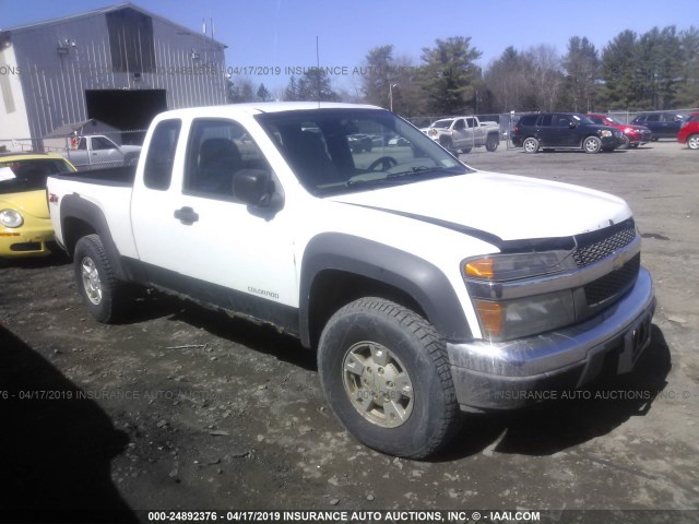 1GCDT196158116886 - 2005 CHEVROLET COLORADO WHITE photo 1