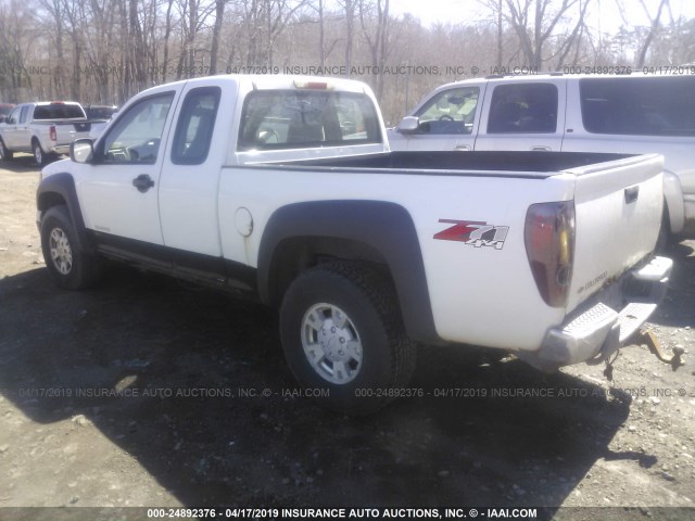 1GCDT196158116886 - 2005 CHEVROLET COLORADO WHITE photo 3