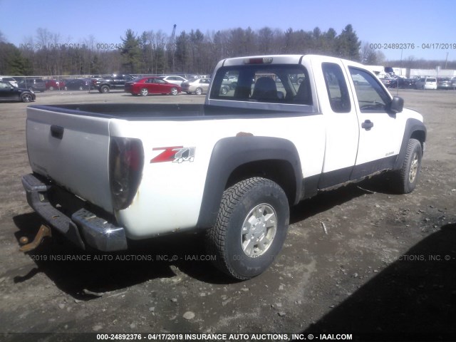 1GCDT196158116886 - 2005 CHEVROLET COLORADO WHITE photo 4