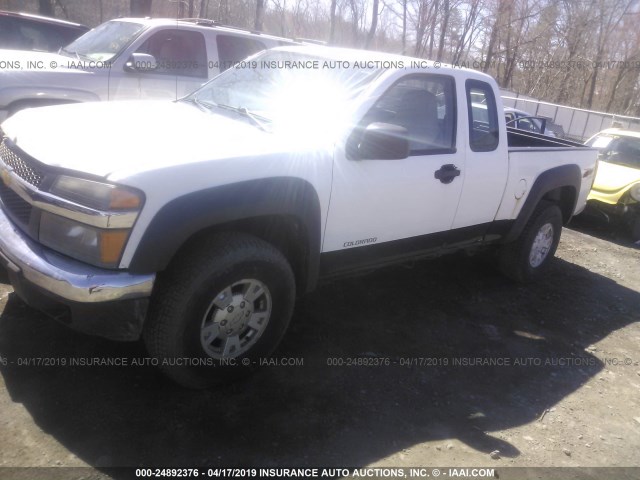 1GCDT196158116886 - 2005 CHEVROLET COLORADO WHITE photo 6