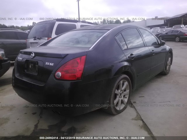 1N4BA41E95C801061 - 2005 NISSAN MAXIMA SE/SL BLUE photo 4