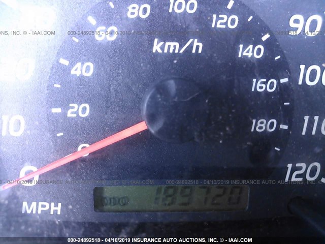 5TBDT44196S532235 - 2006 TOYOTA TUNDRA DOUBLE CAB SR5 RED photo 7