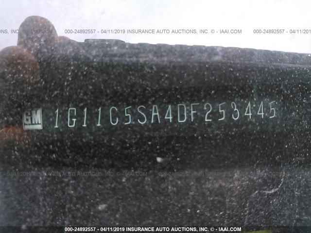 1G11C5SA4DF253445 - 2013 CHEVROLET MALIBU 1LT 黑色 照片 9