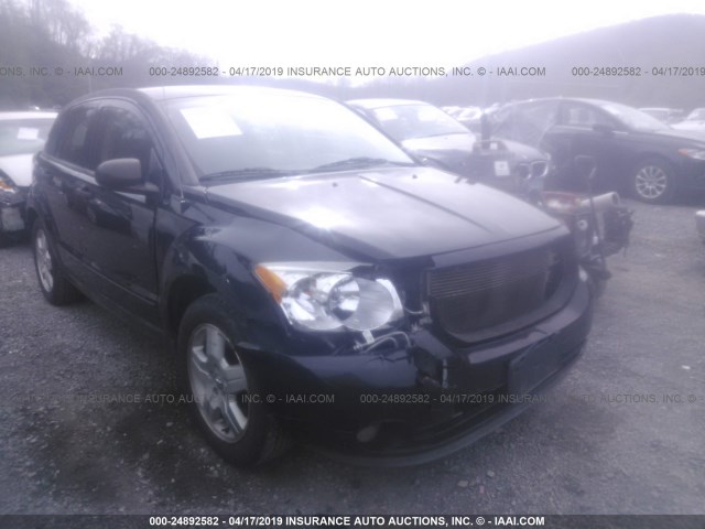 1B3HB48B67D146384 - 2007 DODGE CALIBER SXT BLACK photo 6