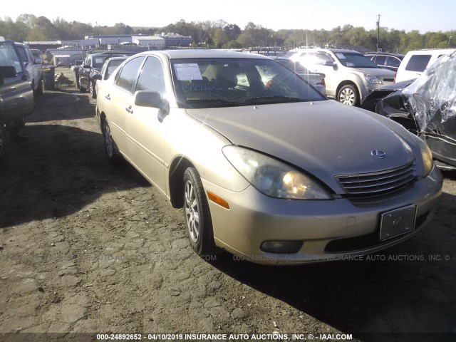 JTHBF30G725023334 - 2002 LEXUS ES 300 GOLD photo 1