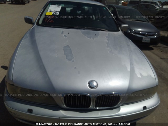 WBADN63431GM73465 - 2001 BMW 540 I AUTOMATIC Light Blue photo 10