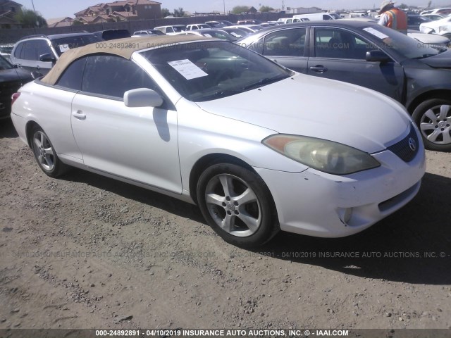 4T1FA38P46U072083 - 2006 TOYOTA CAMRY SOLARA SE/SLE WHITE photo 1