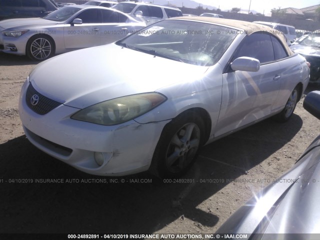 4T1FA38P46U072083 - 2006 TOYOTA CAMRY SOLARA SE/SLE WHITE photo 2