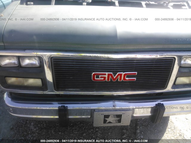 1GDEG25K6PF515756 - 1993 GMC RALLY WAGON / VAN G2500 GREEN photo 6