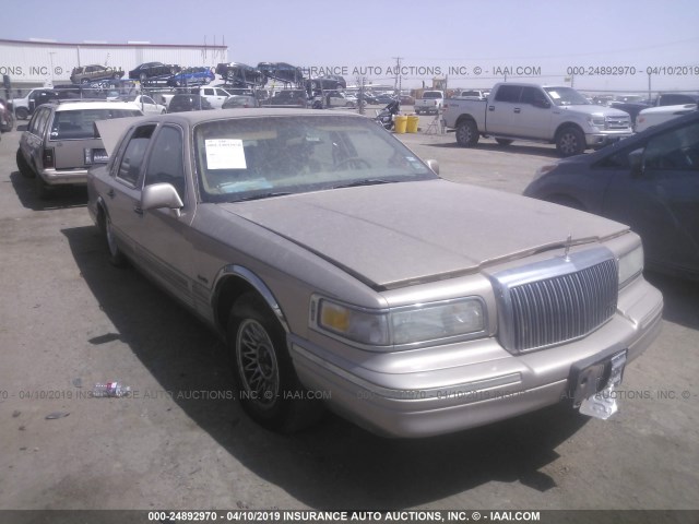 1LNLM81W0VY707476 - 1997 LINCOLN TOWN CAR EXECUTIVE BROWN photo 1