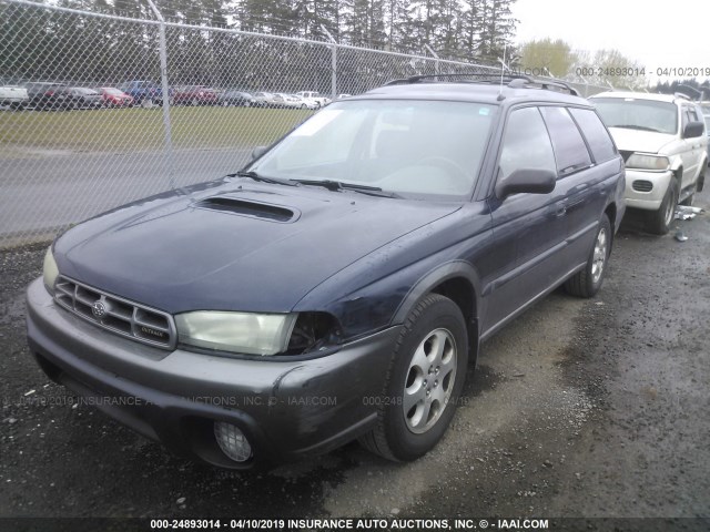 4S3BG6854X6659715 - 1999 SUBARU LEGACY OUTBACK/SSV/LIMITED/30TH BLUE photo 2