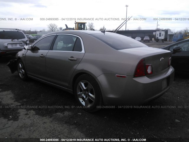 1G1ZH57B98F233221 - 2008 CHEVROLET MALIBU 1LT 棕色 照片 3
