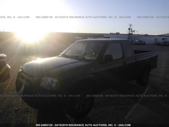 1N6DD26T43C420265 - 2003 NISSAN FRONTIER KING CAB XE BLACK photo 2