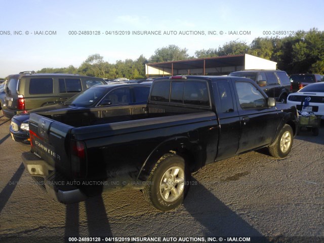 1N6DD26T43C420265 - 2003 NISSAN FRONTIER KING CAB XE BLACK photo 4