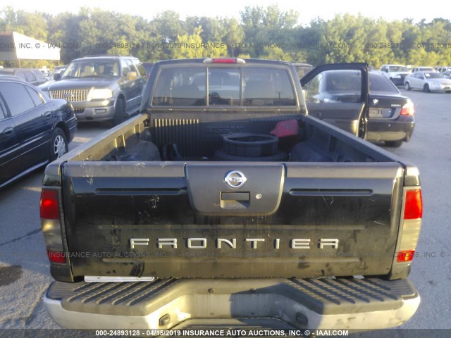 1N6DD26T43C420265 - 2003 NISSAN FRONTIER KING CAB XE BLACK photo 8
