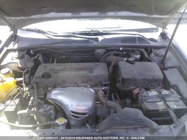 JTDBE32K830157340 - 2003 TOYOTA CAMRY LE/XLE Көк фото 10