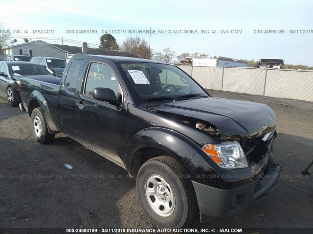 1N6BD0CT0EN711501 - 2014 NISSAN FRONTIER S/SV BLACK photo 1