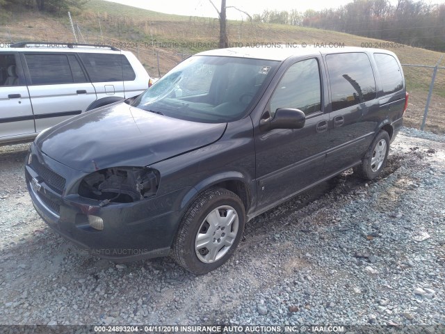 1GNDV23W88D163148 - 2008 CHEVROLET UPLANDER LS BLUE photo 2