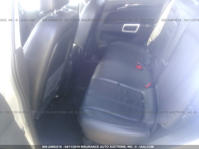 3GNAL4EK1ES664294 - 2014 CHEVROLET CAPTIVA LTZ SILVER photo 8