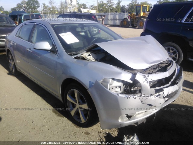 1G1ZC5EU9CF161920 - 2012 CHEVROLET MALIBU 1LT 银色 照片 1