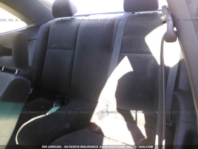 1HGEM221X5L064646 - 2005 HONDA CIVIC DX VP RED photo 8