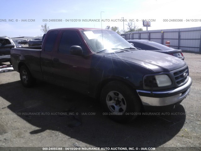 2FTRX17224CA68329 - 2004 FORD F-150 HERITAGE CLASSIC RED photo 1
