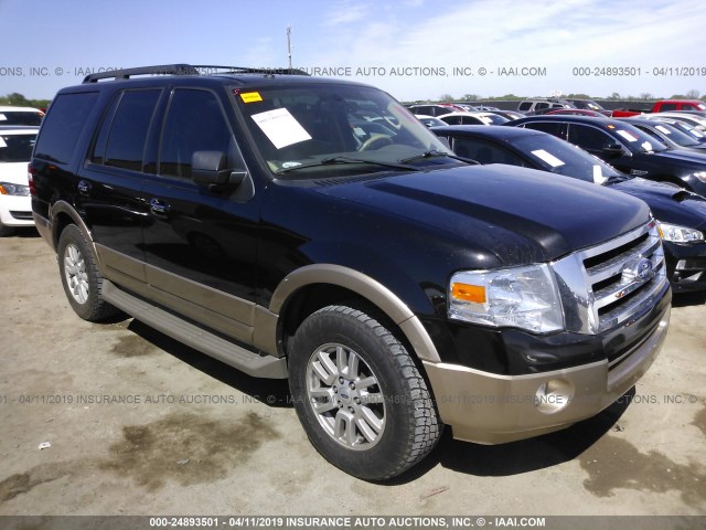 1FMJU1H57BEF42597 - 2011 FORD EXPEDITION XLT/KING RANCH BLACK photo 1