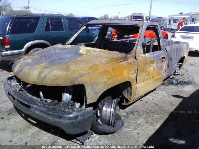 1GCEC14V6YE352670 - 2000 CHEVROLET SILVERADO C1500 BROWN photo 2