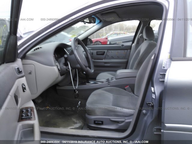 1FAFP56U77A144796 - 2007 FORD TAURUS SEL GRAY photo 5