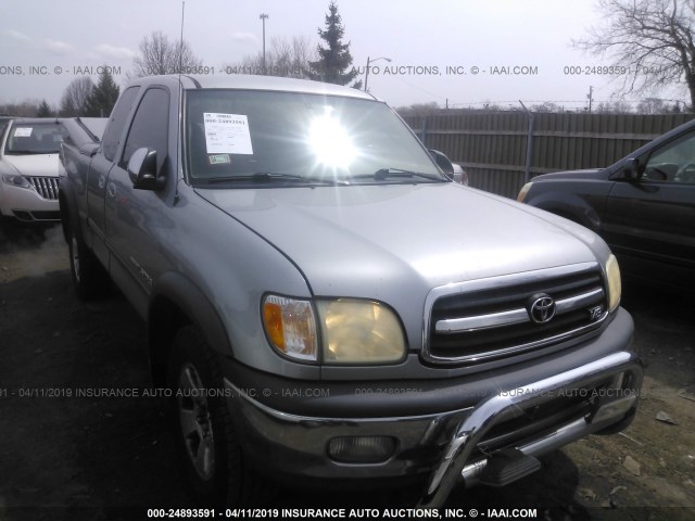 5TBBT44122S262685 - 2002 TOYOTA TUNDRA ACCESS CAB/ACCESS CAB SR5 GRAY photo 1