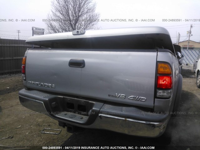 5TBBT44122S262685 - 2002 TOYOTA TUNDRA ACCESS CAB/ACCESS CAB SR5 GRAY photo 6