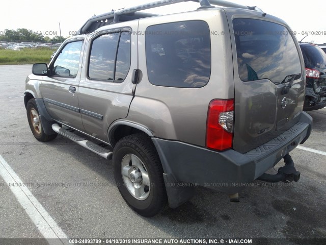 5N1ED28T43C643843 - 2003 NISSAN XTERRA XE/SE GRAY photo 3