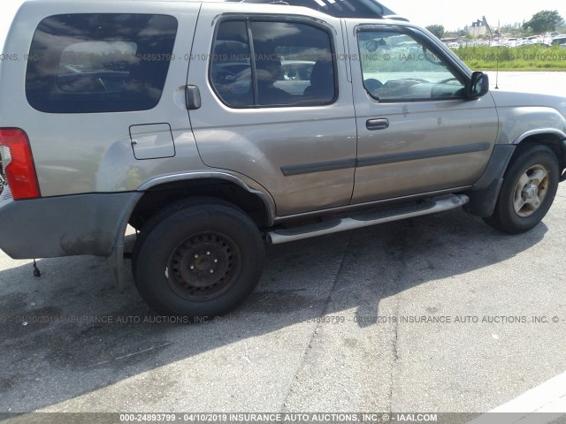 5N1ED28T43C643843 - 2003 NISSAN XTERRA XE/SE GRAY photo 6