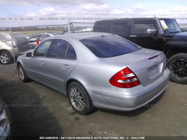 WDBUF65J54A463397 - 2004 MERCEDES-BENZ E 320 SILVER photo 3