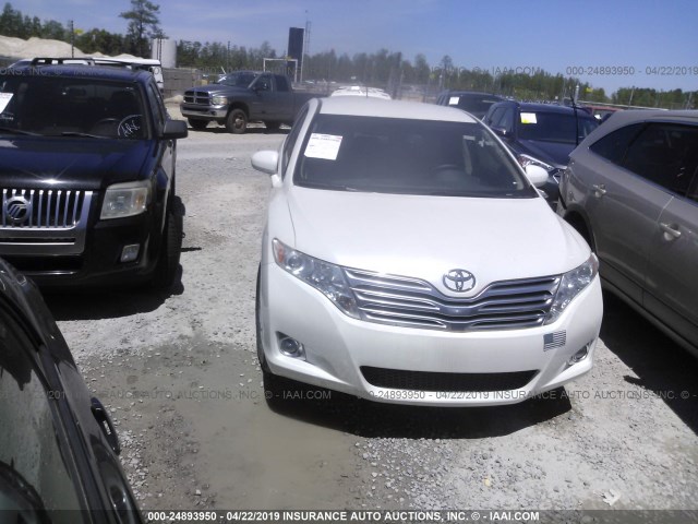 4T3ZA3BB9AU020975 - 2010 TOYOTA VENZA WHITE photo 1