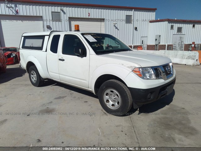 1N6BD0CT5DN722427 - 2013 NISSAN FRONTIER S/SV WHITE photo 1