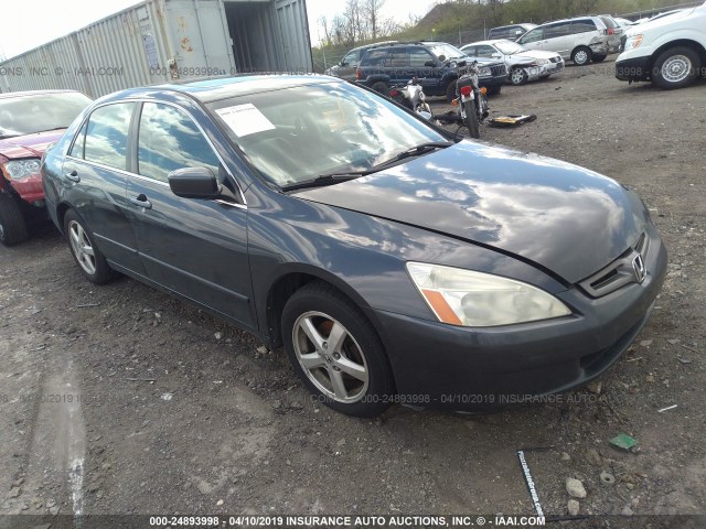 1HGCM56704A013786 - 2004 HONDA ACCORD EX GRAY photo 1