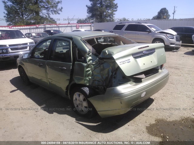 1FAFP34N37W138125 - 2007 FORD FOCUS ZX4/S/SE/SES 绿色 照片 3