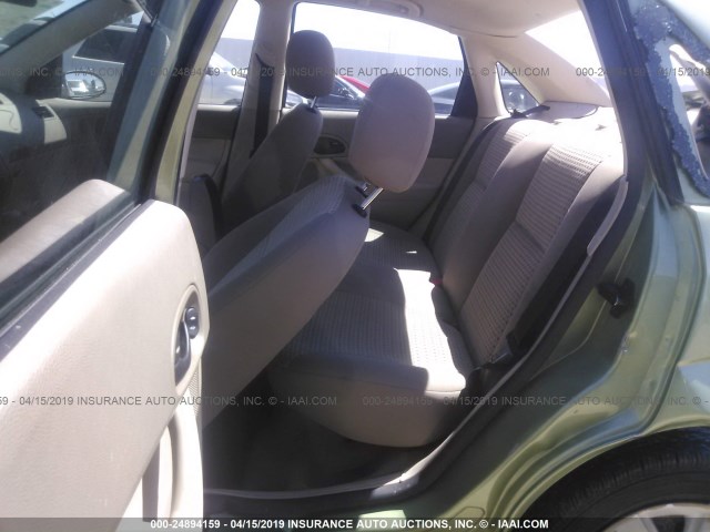 1FAFP34N37W138125 - 2007 FORD FOCUS ZX4/S/SE/SES 绿色 照片 8