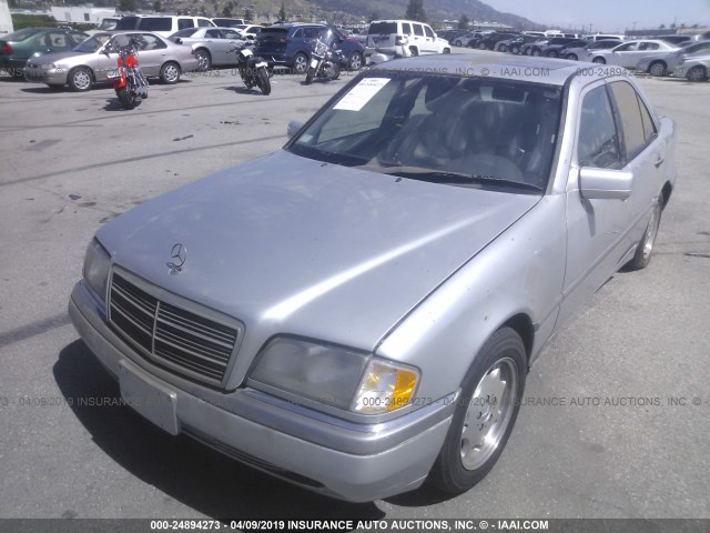 WDBHA24G6XA785288 - 1999 MERCEDES-BENZ C 230 SILVER photo 2