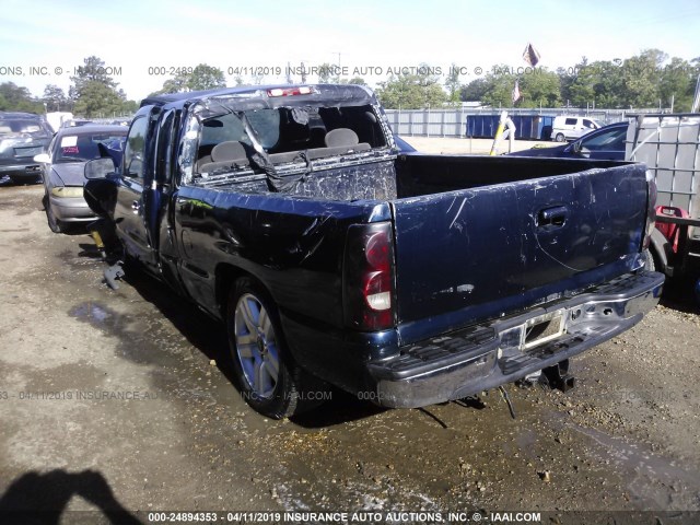 2GCEC19T451266908 - 2005 CHEVROLET SILVERADO C1500 BLUE photo 3