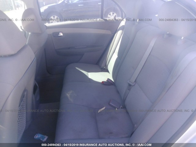1G1ZB5EB7AF118756 - 2010 CHEVROLET MALIBU LS SILVER photo 8