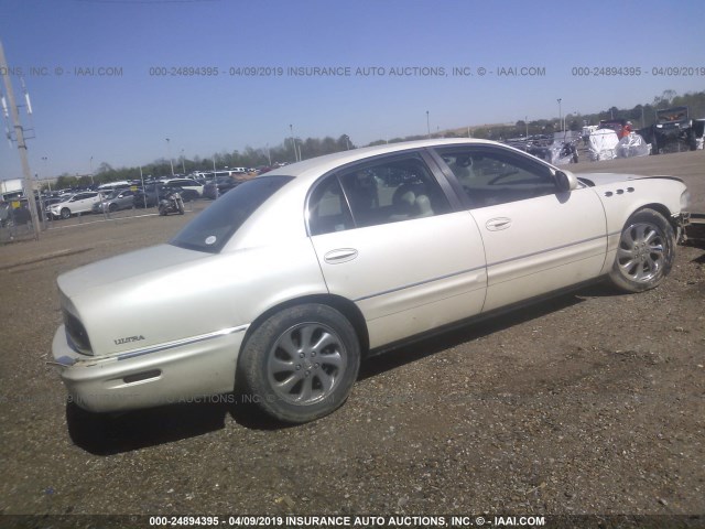 1G4CU541334144653 - 2003 BUICK PARK AVENUE ULTRA WHITE photo 4