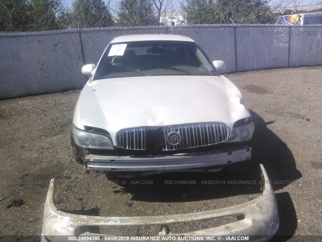 1G4CU541334144653 - 2003 BUICK PARK AVENUE ULTRA WHITE photo 6