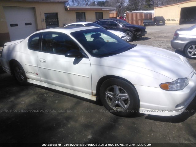 2G1WX15KX19267023 - 2001 CHEVROLET MONTE CARLO SS თეთრი ფოტო 1