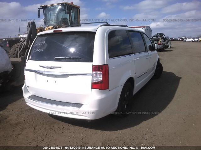 2A4RR5DG5BR658059 - 2011 CHRYSLER TOWN & COUNTRY TOURING WHITE photo 4