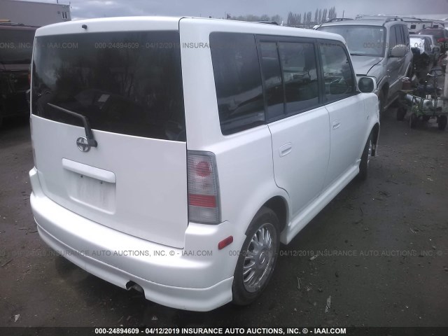 JTLKT324564102112 - 2006 TOYOTA SCION XB 白色 照片 4